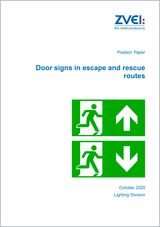 ZVEI: Door signs in escape and rescue routes