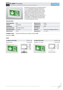 Datenblatt FL 2820 FDC 230V